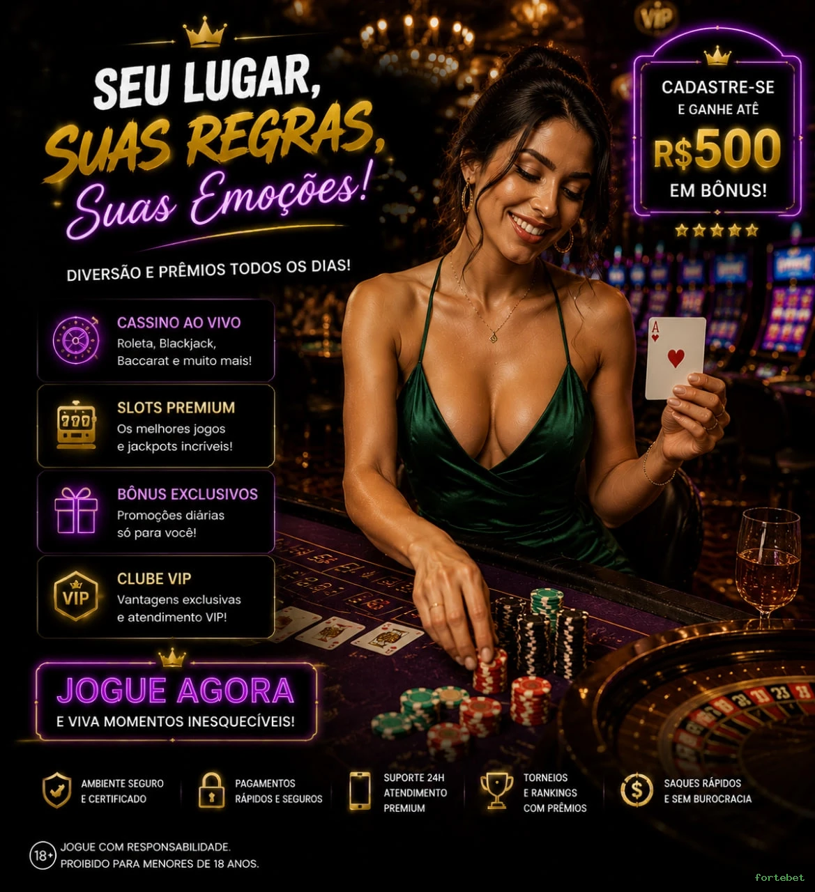 Siga a fortebet no Facebook